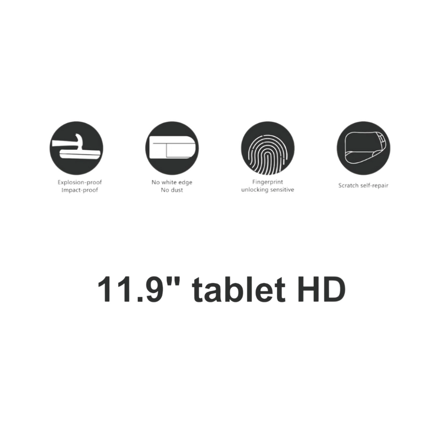 No Name Protective hydrogel film 140µm 0,14 mm Tablet up to 11.9» HD universal 200x300 mm(Tools)