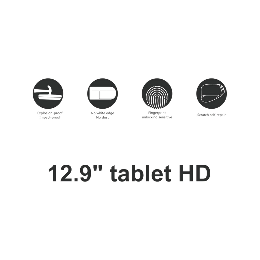 No Name Protective hydrogel film 140µm 0,14 mm Tablet up to 11.9» HD universal 200x300 mm(Tools)