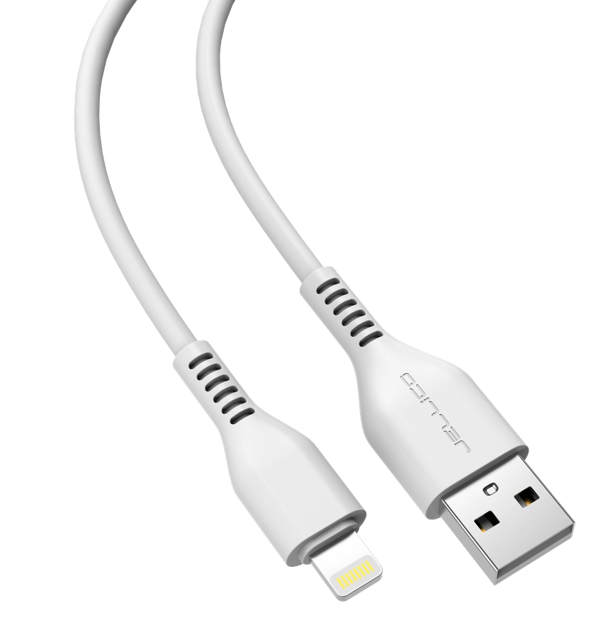 Jellico cable KDS-32 Lightning USB 3.1A 2M White снимка 1