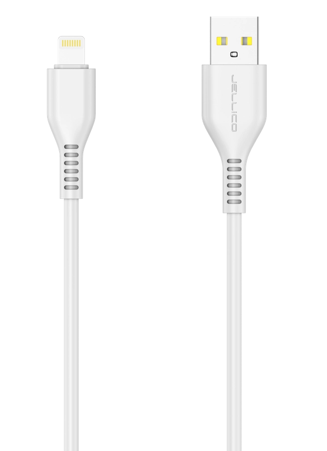 Jellico cable KDS-32 Lightning USB 3.1A 2M White снимка 2