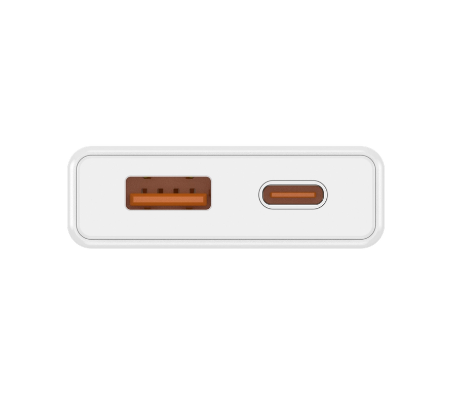 Jellico wall charger EU57 PD 20W 1xUSB-C + 1xUSB QC3.0 White снимка 2