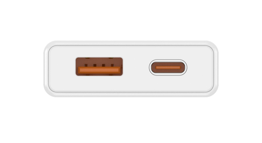 Jellico wall charger EU57 PD 20W 1xUSB-C + 1xUSB QC3.0 + cable USB-C - Lightning White снимка 2