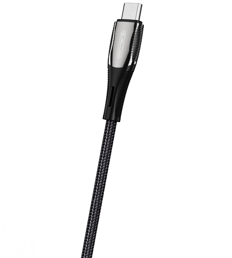 Jellico cable B18 Micro 3.1A 1M Black снимка 2