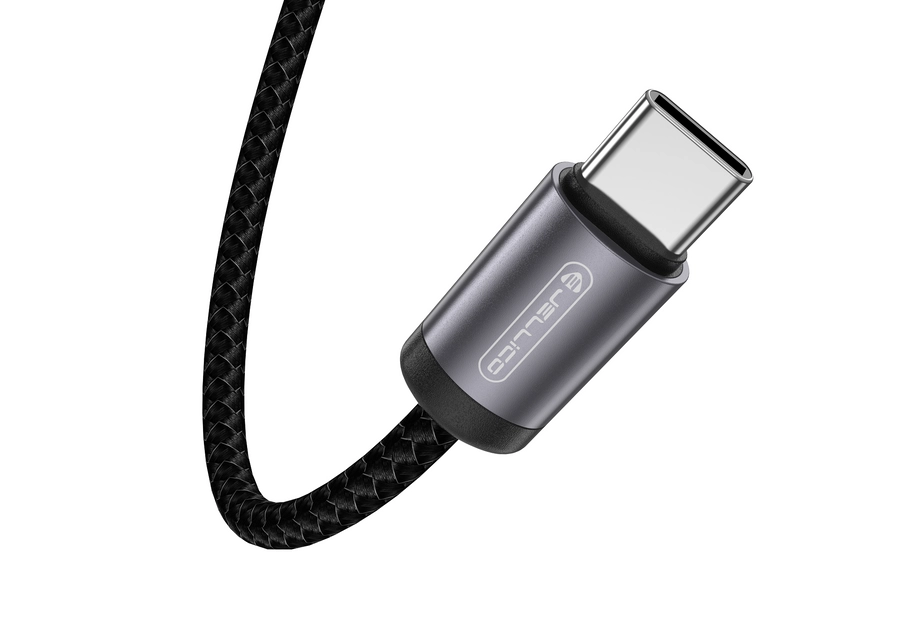 Jellico cable B27 USB-C 3.1A 1M Black снимка 3