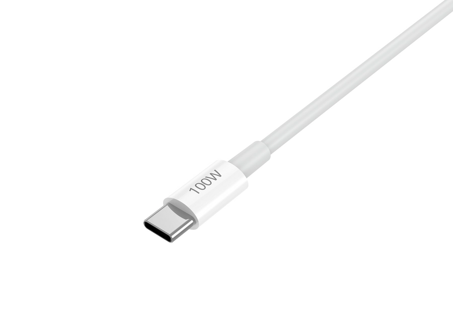 Jellico cable B22 USB-C - USB-C PD 100W 1M White снимка 3