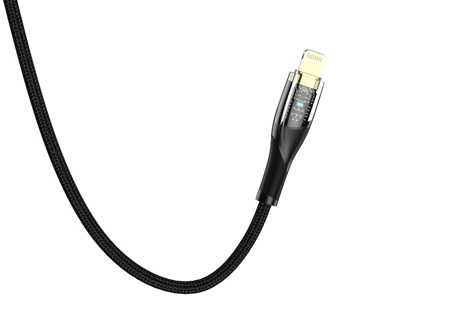 Jellico cable B20 Lightning 3.1A 1M Black снимка 2