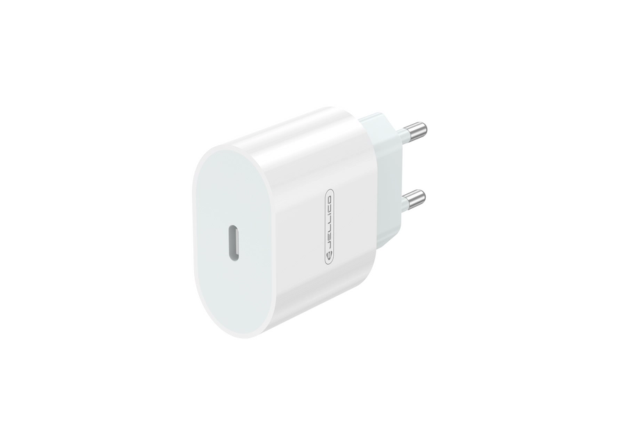 Jellico wall charger AK200 PD 20W 1xUSB-C + cable USB-C - USB-C White снимка 3