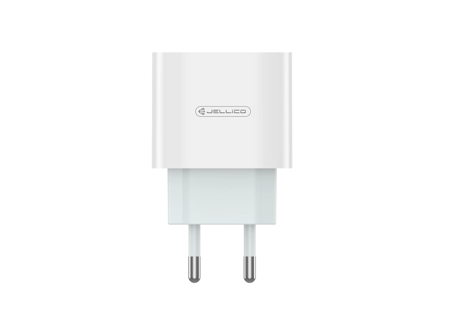 Jellico wall charger AK200 PD 20W 1xUSB-C + cable USB-C - Lightning White снимка 4
