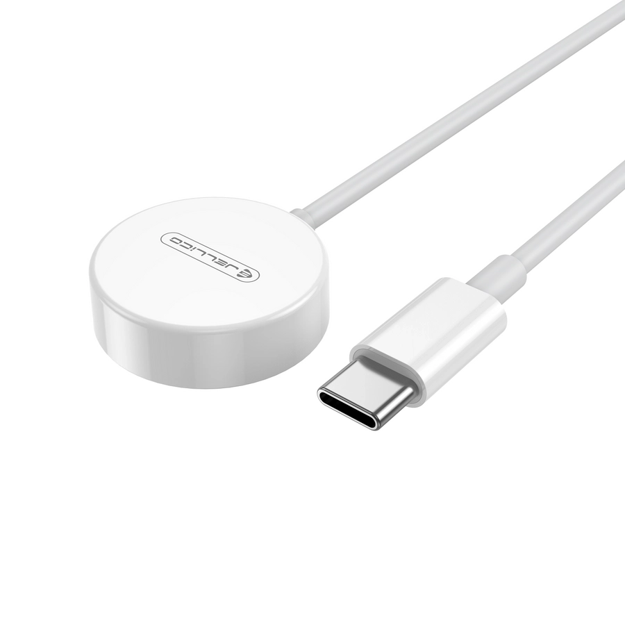 Jellico cable W9 USB-C - Apple Watch 3W 1M White снимка 1