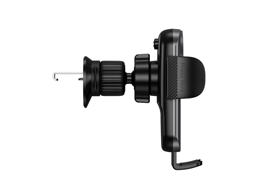 Jellico car holder with wireless charging W18 15W Black снимка 2