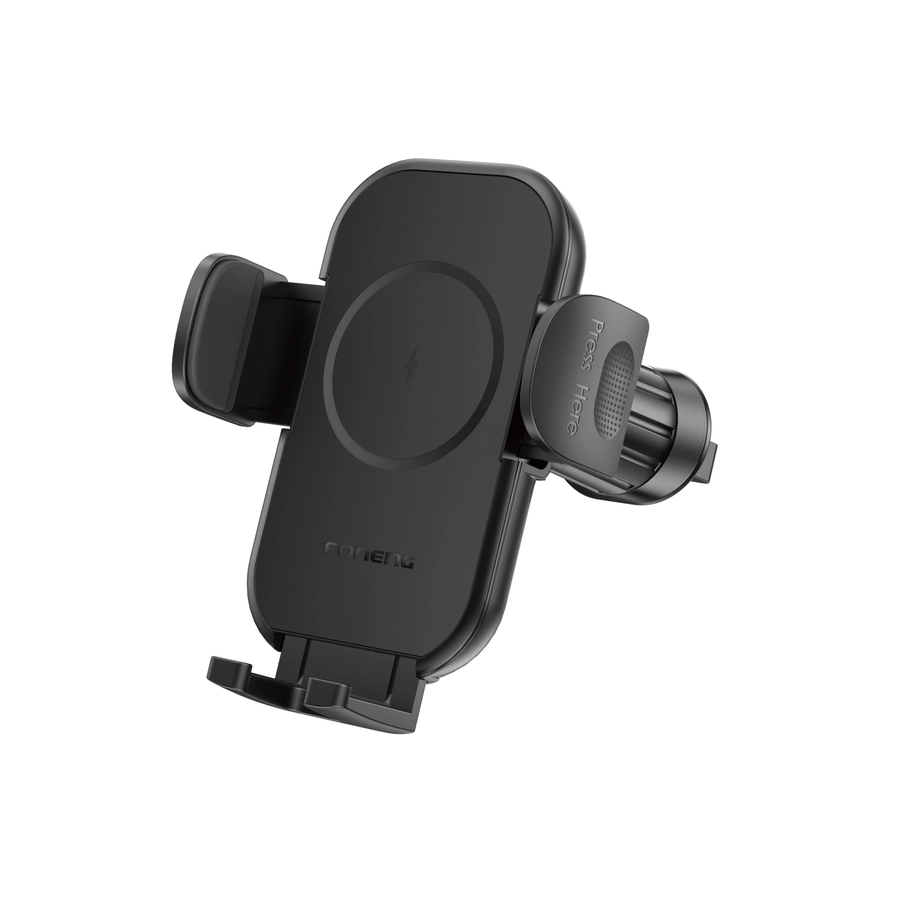 FONENG car holder with wireless charging CP101 15W Black снимка 1