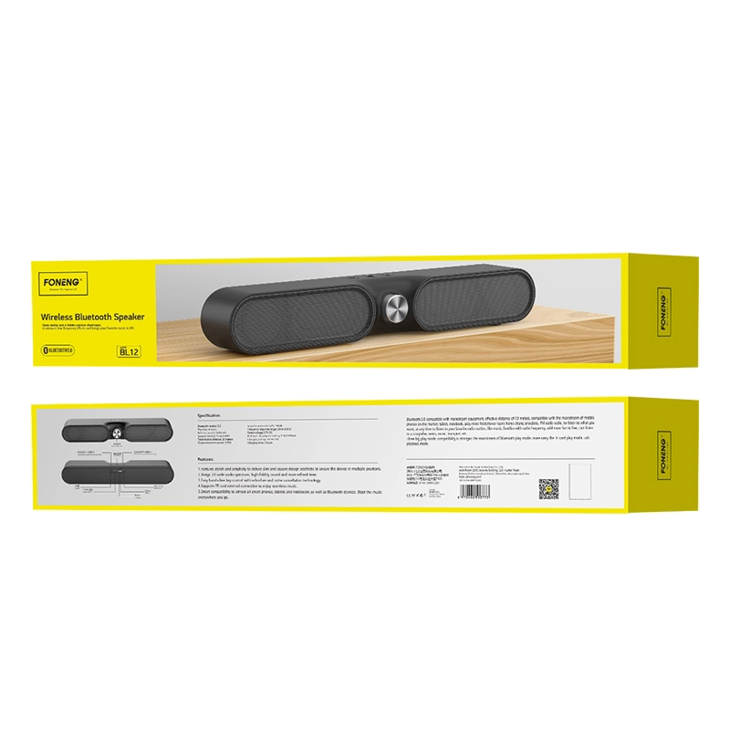 FONENG bluetooth speaker BL12 Black(Loudspeakers)