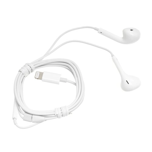 Apple Original headphones Apple MWTY3ZM/A (MMTN2ZM/A EOL) Lightning White (blister EU) снимка 3