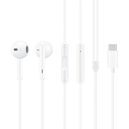 Huawei Original headphones Huawei CM33 55030088 USB-C White (blister EU) снимка 1