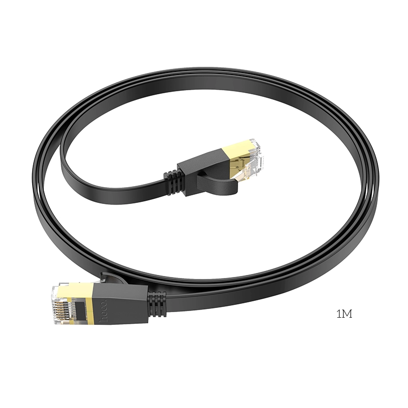 HOCO Ethernet cable US07 6 Gigabit 1M Black снимка 4