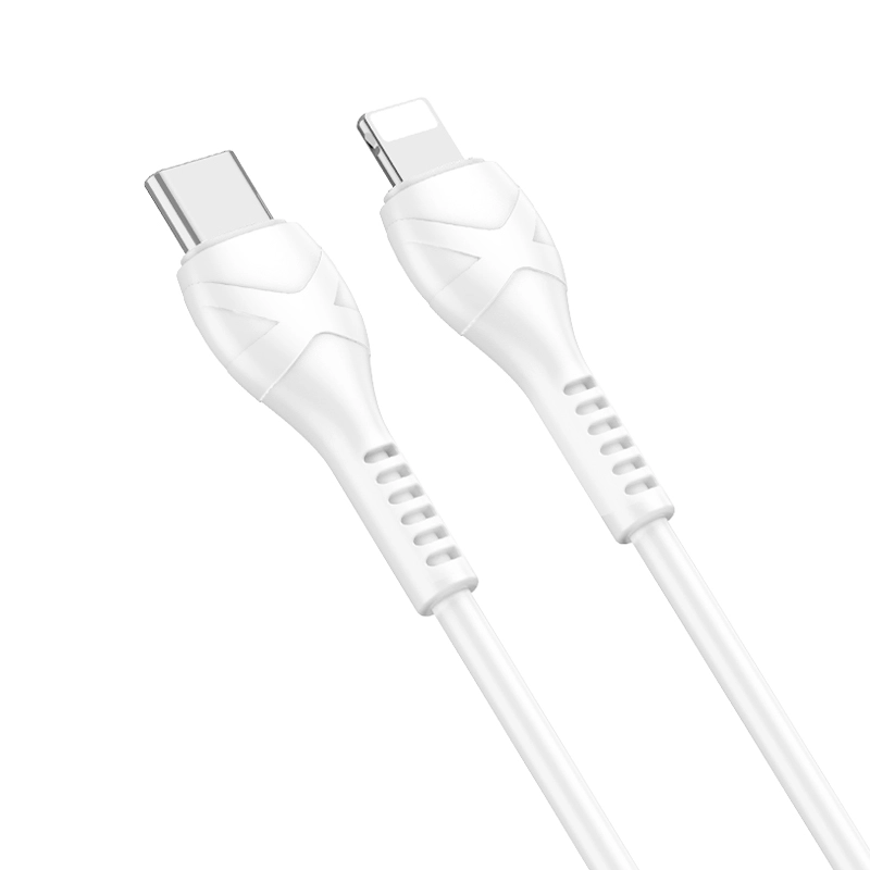 HOCO cable X37 USB-C - Lightning PD 27W 0.5M White снимка 3