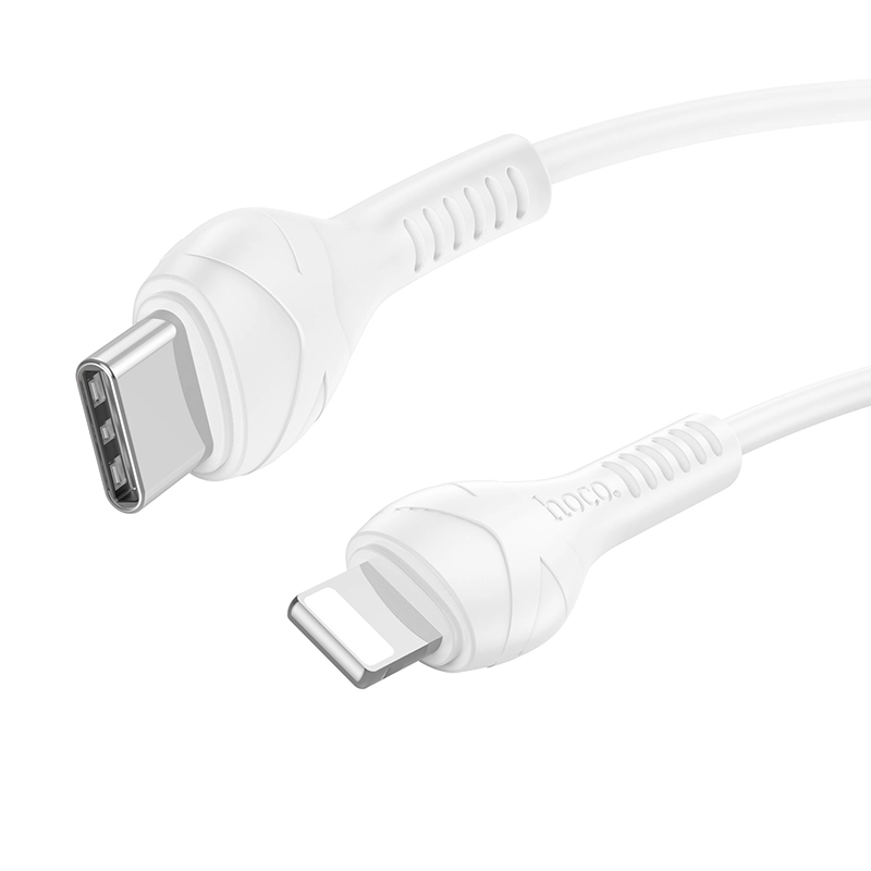 HOCO cable X37 USB-C - Lightning PD 27W 0.5M White снимка 4
