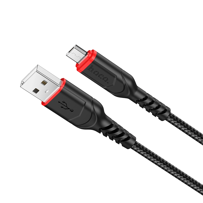 HOCO cable X59 Micro USB 3.1A 1M Black снимка 1