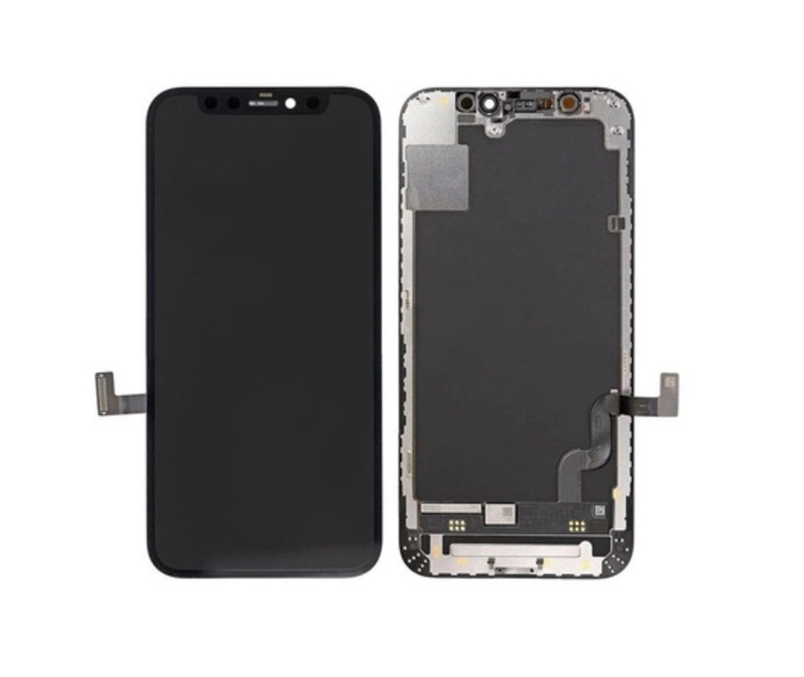 Spare Parts LCD + touch iPhone 12 Mini with changeable IC black High Gammut (HG)(Displays and service parts)
