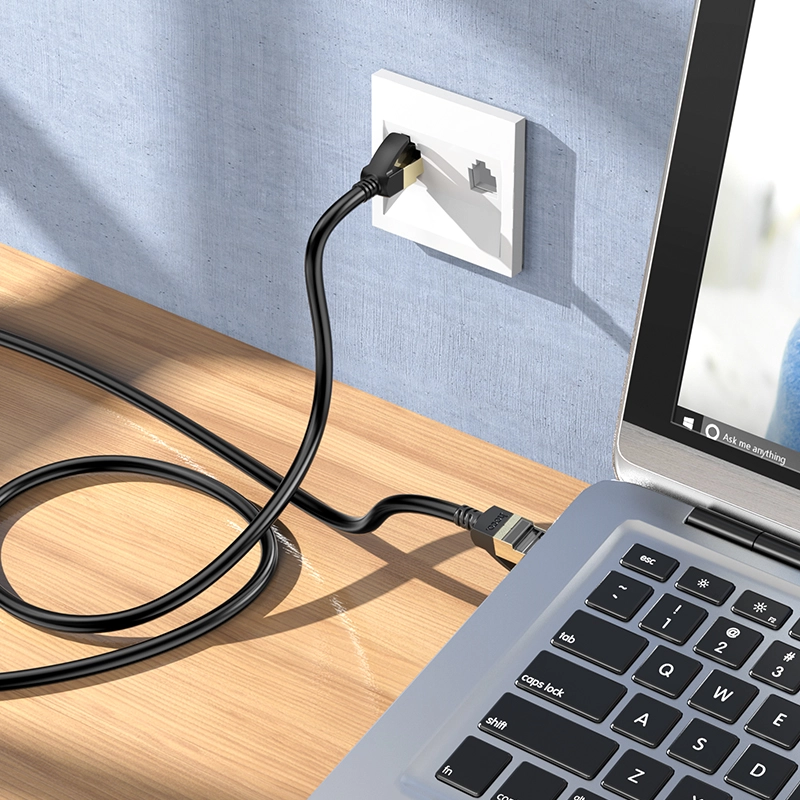 HOCO Ethernet cable US02 6 Gigabit 5M Black снимка 4