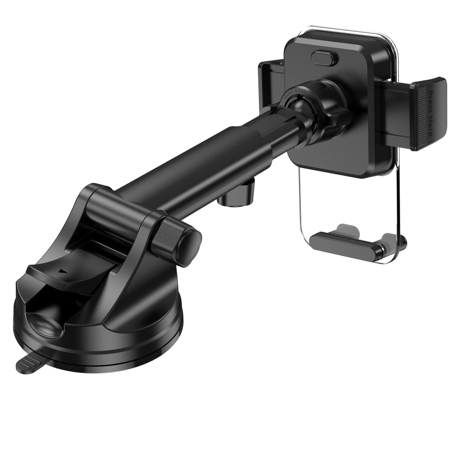 Jellico car holder with wireless charging W15 15W Black снимка 2