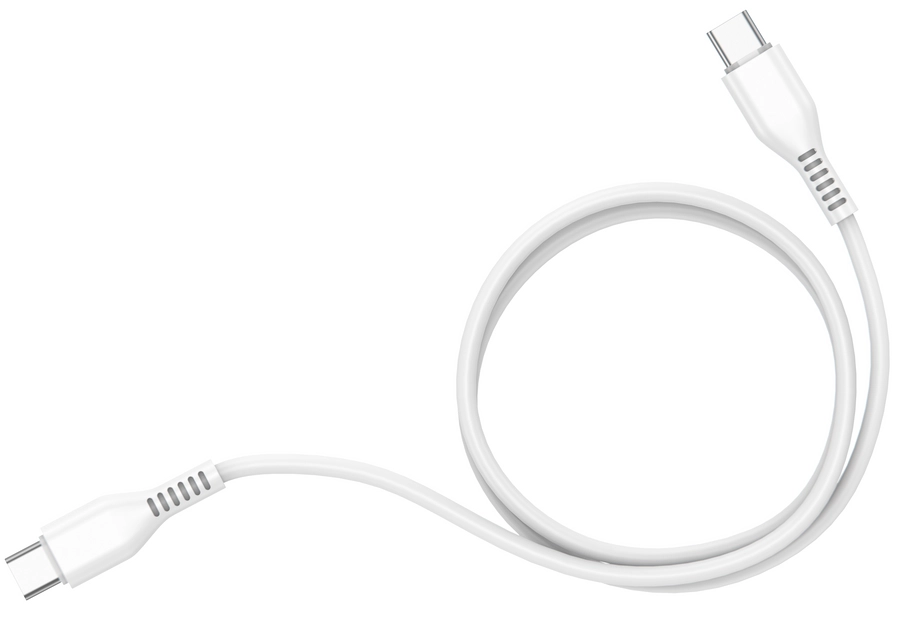 Jellico cable KDS-30 USB-C - USB-C PD 60W 1M White снимка 3