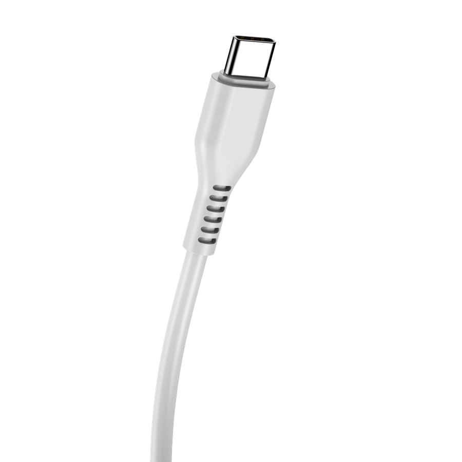 Jellico cable KDS-30 USB-C - USB-C PD 60W 1M White снимка 4