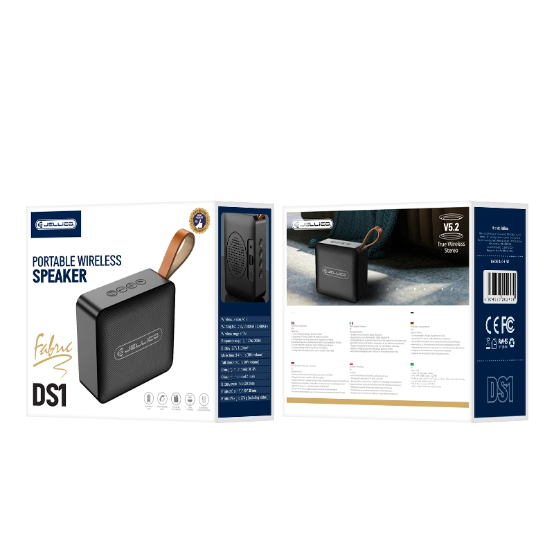 Jellico bluetooth speaker DS1 Black(Loudspeakers)