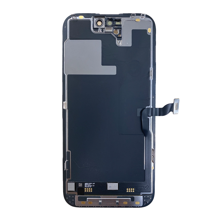Spare Parts LCD + touch iPhone 14 Pro black Amoled (Soft Oled) снимка 1