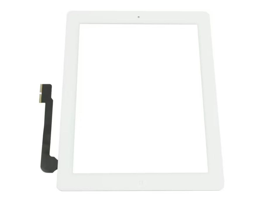 Spare Parts Complete Touchpad (Touch + Home button + tape 3M) iPad 3 white(Displays and service parts)