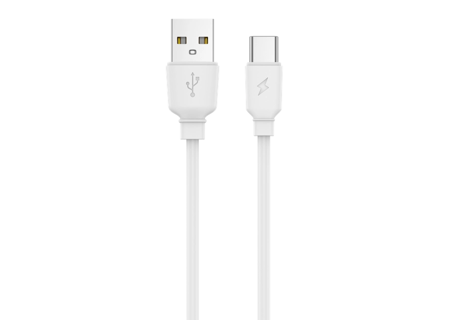 Jellico cable B15 USB-C 3.1A 1M White снимка 1