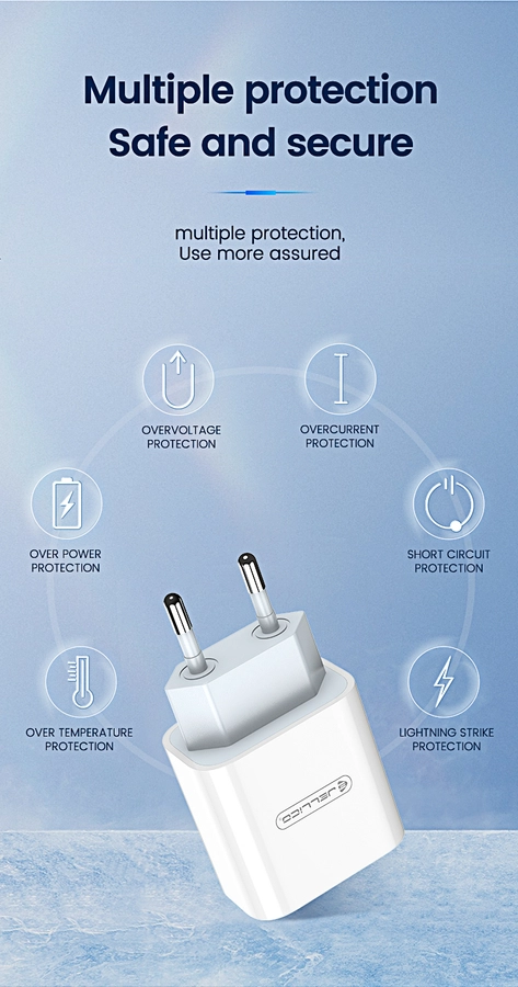 Jellico wall charger AK180 PD 20W 1xUSB-C White снимка 4