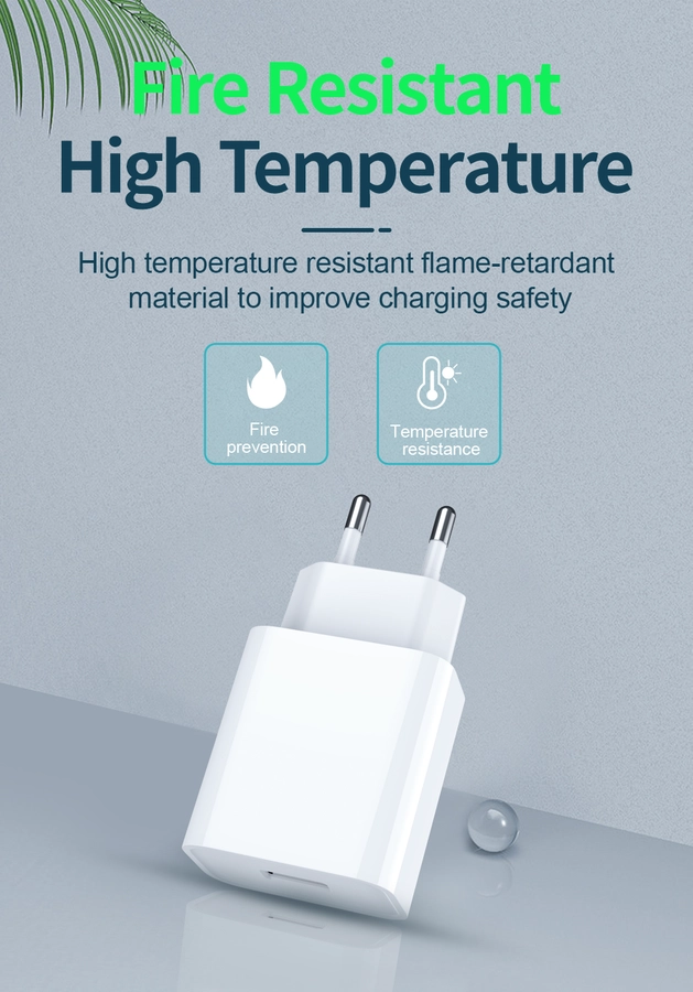 Jellico wall charger C7 22.5W 1xUSB QC3.0 White снимка 4