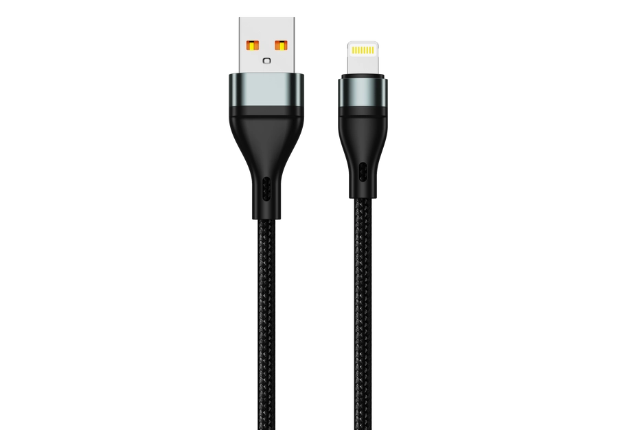 Jellico cable B16 Lightning 3.1A 1M Black снимка 2