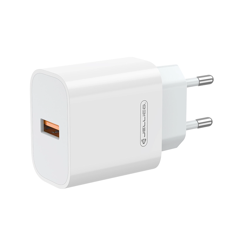 Jellico wall charger AK165 22,5W 1xUSB QC3.0 + cable Micro USB White снимка 3
