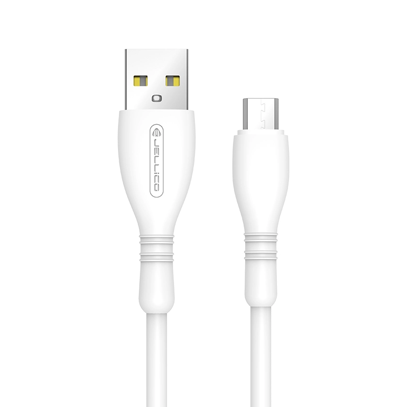 Jellico cable B9 Micro USB 3.1A 1M White снимка 1
