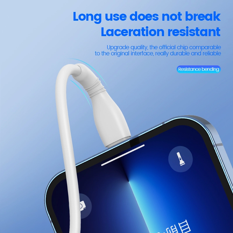 Jellico cable B9 Micro USB 3.1A 1M White снимка 4