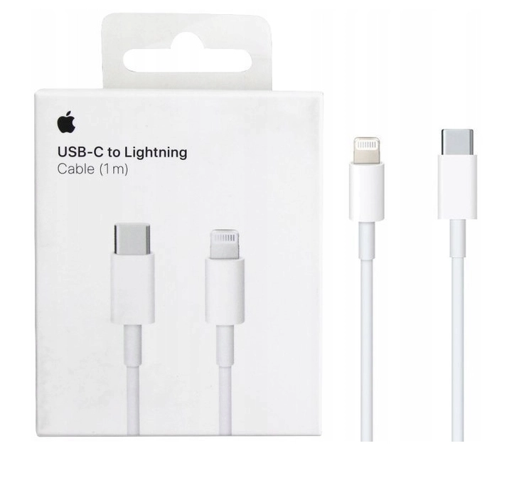 Apple Original cable Apple MUQ93ZM/A (MM0A3ZM/A EOL) Lightning - USB-C 1M White (blister EU)(Cables)