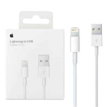 Apple Original cable Apple MUQW3ZM/A (MXLY2ZM/A EOL) Lightning 1M White (blister EU)(Cables)