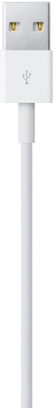 Apple Original cable Apple MUQW3ZM/A (MXLY2ZM/A EOL) Lightning 1M White (blister EU) снимка 2