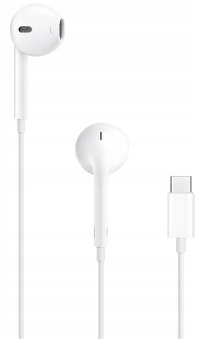 Apple Original headphones Apple MYQY3ZM/A (MTJY3ZM/A EOL) USB-C White (blister EU) снимка 1