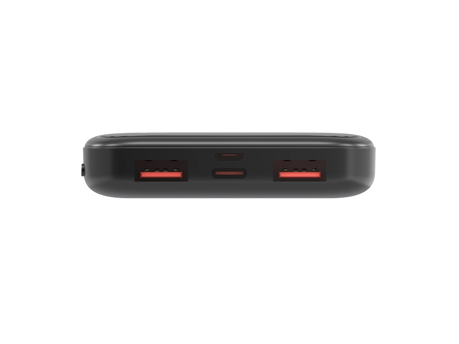 MoonX MOONX power bank MP02 PD 20W 1xUSB-C + 1xUSB QC3.0 22.5W 10000mAh black снимка 3