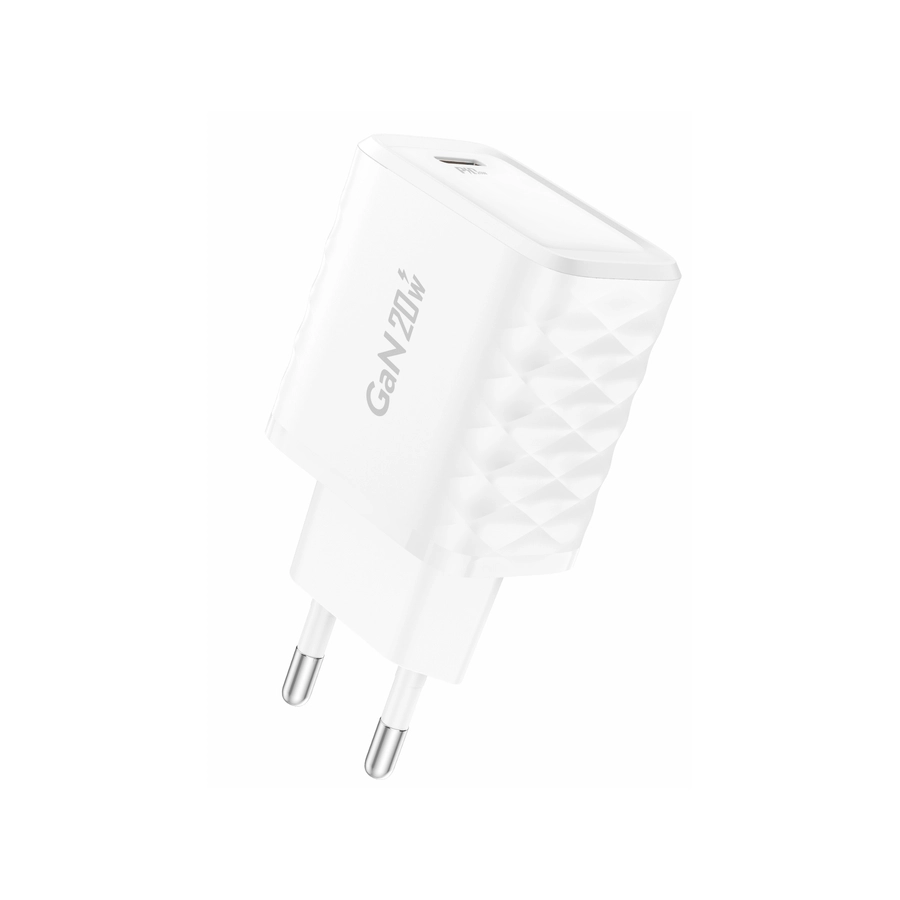 FONENG wall charger EU55 GaN PD 20W 1xUSB-C White снимка 1