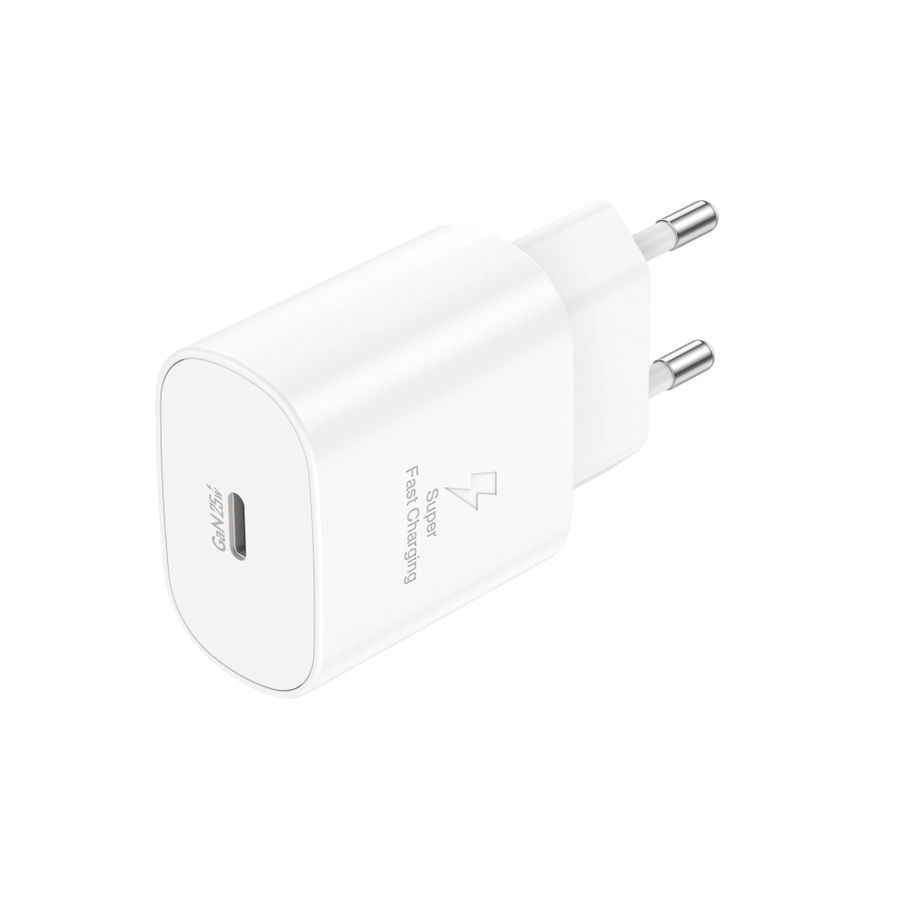 FONENG wall charger EU51 GaN PD 25W 1xUSB-C White снимка 1