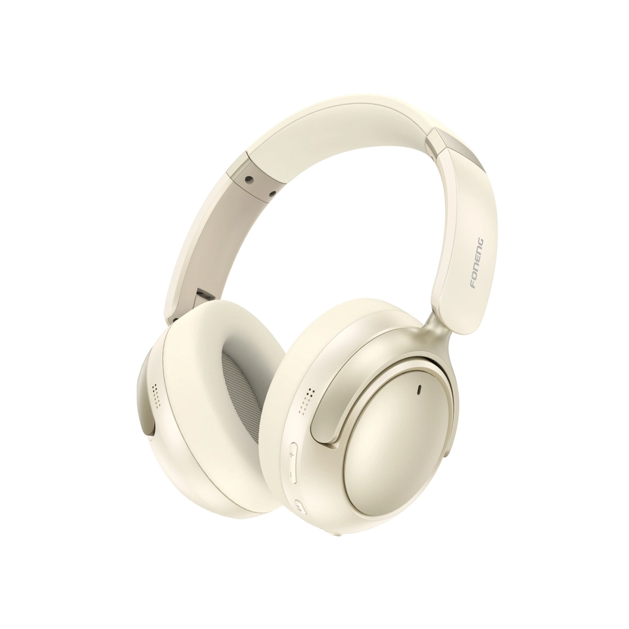 FONENG wireless headphones (ANC + ENC) BL56 Beige снимка 1