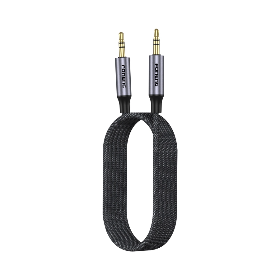 FONENG cable BM31 JACK 3.5MM - JACK 3.5MM 1M Black снимка 1