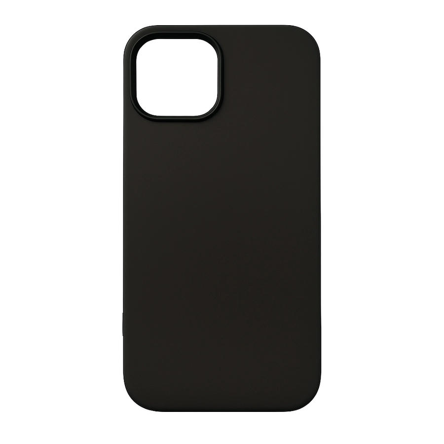 No Name Soft Silicone Case iPhone 14 Plus Black(Cases)