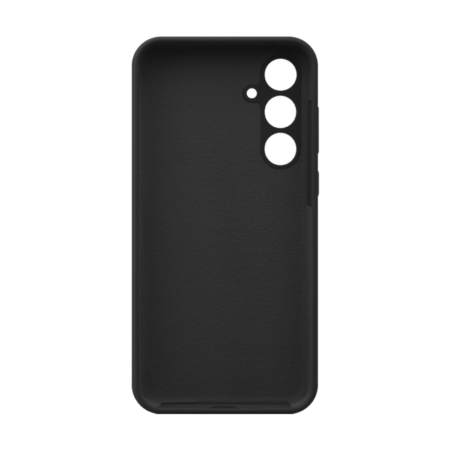 No Name Soft Silicone Case Samsung Galaxy A55 5G Black PRECISE CAMERA HOLE снимка 1