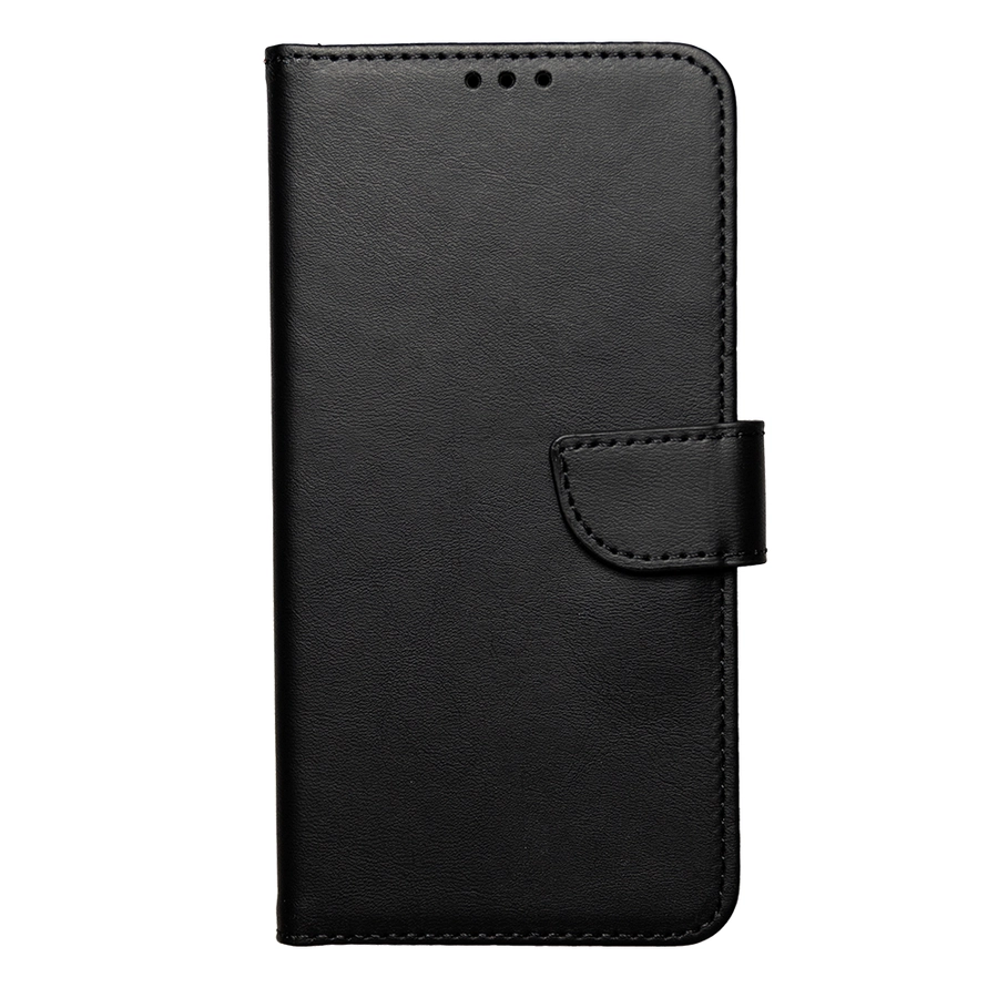No Name Leather Wallet Case Xiaomi Redmi Note 14 4G Black(Cases)