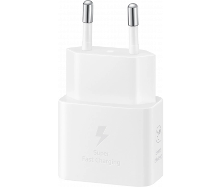 Samsung Original wall charger Samsung 25W + cable USB-C - USB-C EP-T2510XWEGEU White (blister EU) снимка 2